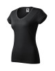 Koszulka damska fit v-neck 162 ebony gray Adler Malfini