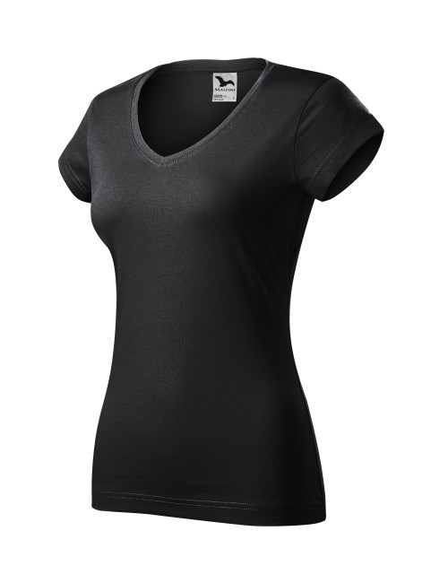 Women`s fit v-neck 162 ebony gray Adler Malfini