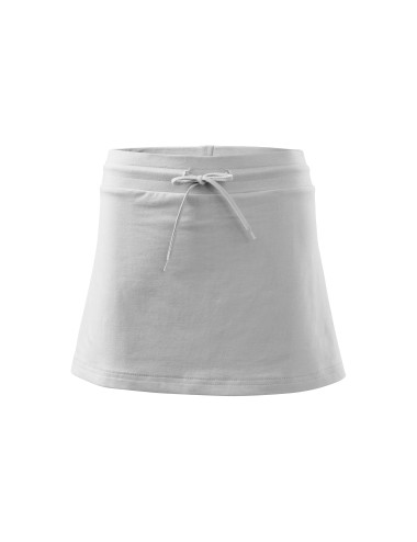 Women`s skirt two in one 604 white Adler Malfini