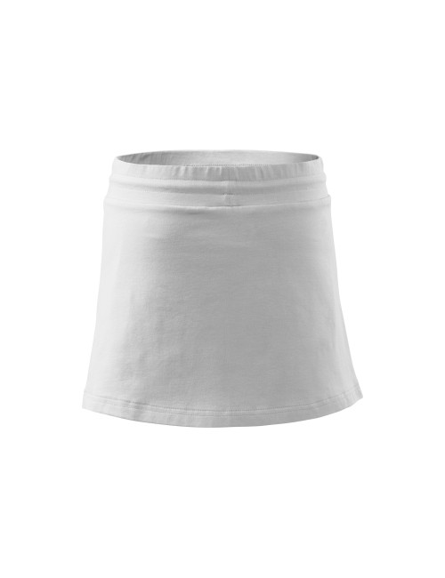 Women`s skirt two in one 604 white Adler Malfini