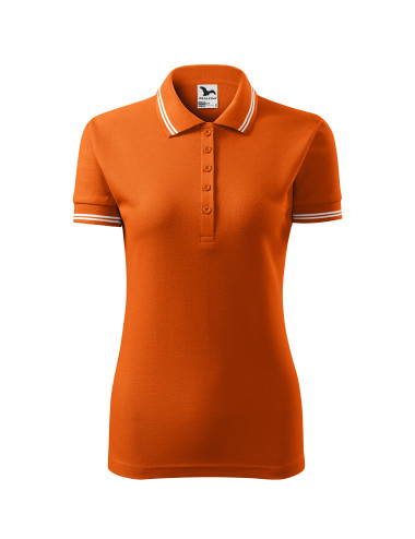 Damenpoloshirt urban 220 orange Adler Malfini