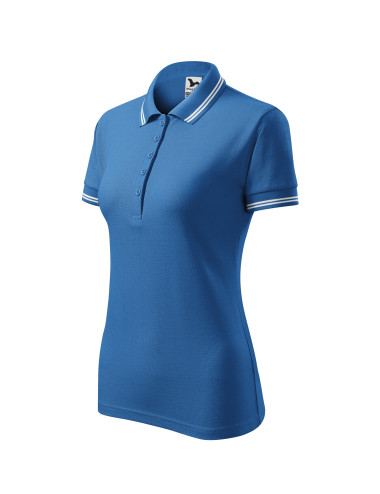 Damen-Urban-Poloshirt 220 Azure Adler Malfini