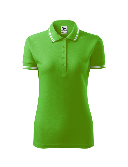 Damen-Poloshirt Urban 220 grüner Apfel Adler Malfini