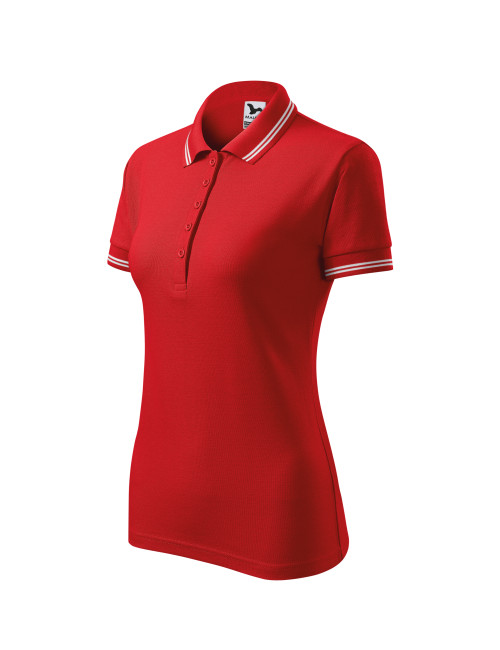 Damenpoloshirt urban 220 rot Adler Malfini