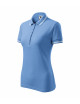 Damen-Urban-Poloshirt 220 blau Adler Malfini
