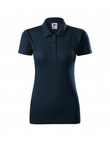 Women`s single j polo shirt. 223 navy blue Adler Malfini
