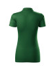 Women`s single j polo shirt. 223 bottle green Adler Malfini