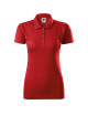 Women`s single j polo shirt. 223 red Adler Malfini