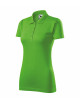 Women`s single j polo shirt. 223 green apple Adler Malfini