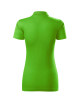 Women`s single j polo shirt. 223 green apple Adler Malfini