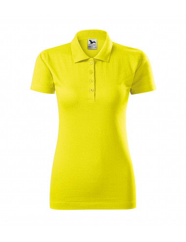 Women`s single j polo shirt. 223 lemon Adler Malfini