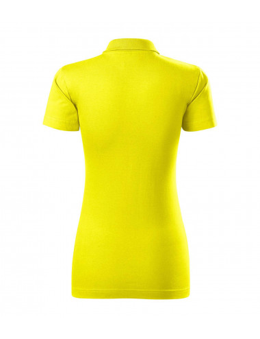 Women`s single j polo shirt. 223 lemon Adler Malfini