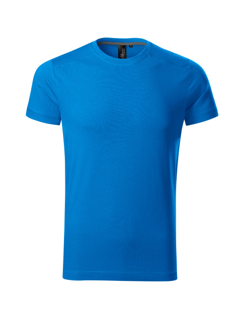 Adler MALFINIPREMIUM Herren T-Shirt Action 150 Schnorchel blau mit Logo-Stickerei