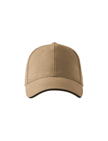 Unisex cap sandwich 6p 306 sand Adler Malfini