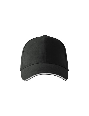 Unisex cap sandwich 6p 306 dark khaki Adler Malfini