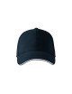 Unisex cap sandwich 6p 306 navy blue Adler Malfini