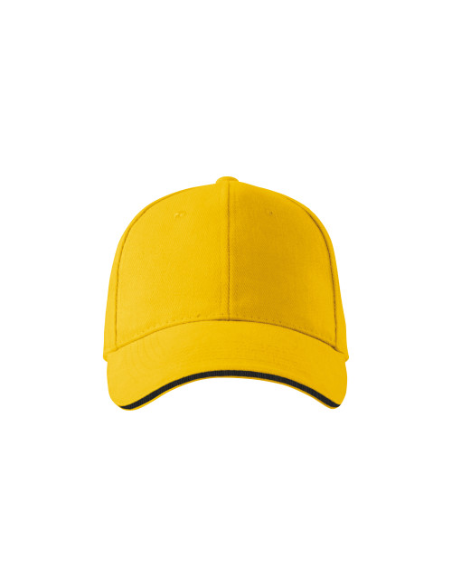 Czapka unisex Adler Malfini żółta 6p 306 - sportowy design, idealn