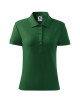 Ladies polo shirt cotton 213 bottle green Adler Malfini