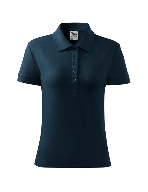 Damen-Poloshirt Baumwolle 213 Marineblau Adler Malfini