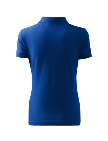 Ladies polo shirt cotton 213 cornflower blue Adler Malfini