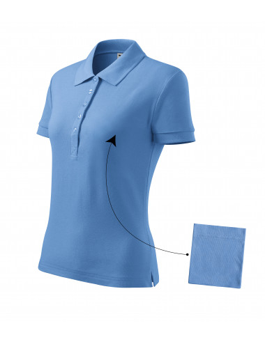 Koszulka polo damska cotton 213 błękitny Adler Malfini