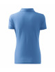 2Damen-Poloshirt Baumwolle 213 blau Adler Malfini