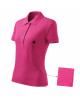 Adler MALFINI Koszulka polo damska Cotton 213 czerwień purpurowa