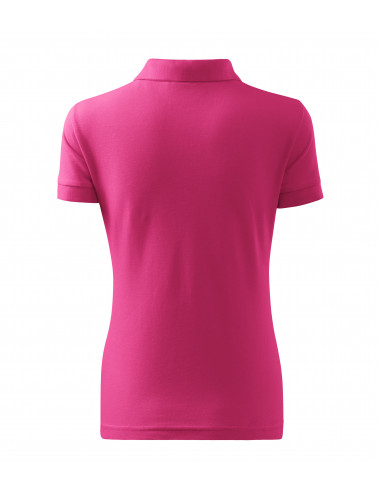 Koszulka polo damska cotton 213 czerwień purpurowa Adler Malfini