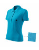 Women`s polo shirt cotton 213 turquoise Adler Malfini