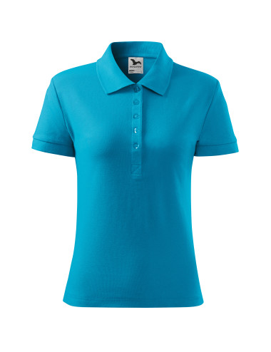 Women`s polo shirt cotton 213 turquoise Adler Malfini