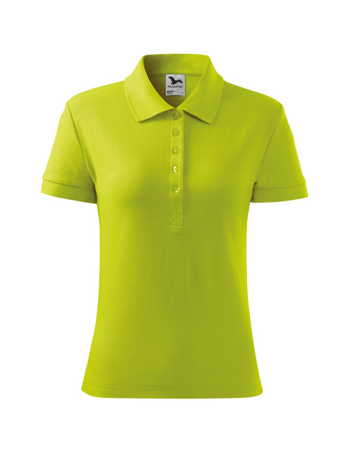 Ladies polo shirt cotton 213 lime Adler Malfini