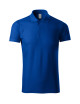 Adler PICCOLIO Men`s polo shirt Joy P21 cornflower blue computer embroidery