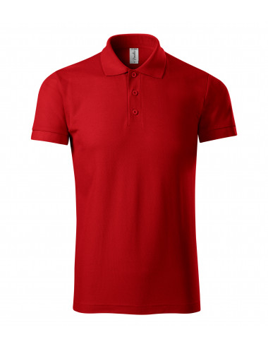 Koszulka polo męska joy p21 czerwony Adler Piccolio