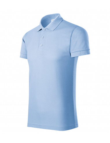 Koszulka polo męska joy p21 błękitny Adler Piccolio