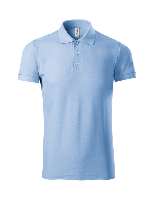 Joy p21 men`s polo shirt sky blue Adler Piccolio