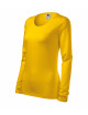 Koszulka damska slim 139 żółty Adler Malfini