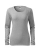 Damen Slim T-Shirt 139 dunkelgrau meliert Adler Malfini