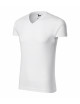 Koszulka męska slim fit v-neck 146 biały Adler Malfini