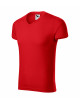 Koszulka męska slim fit v-neck 146 czerwony Adler Malfini