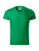 2Men`s slim fit v-neck t-shirt 146 grass green Adler Malfini