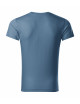 2Slim-Fit-T-Shirt für Herren mit V-Ausschnitt 146 Denim Adler Malfini