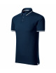 Perfection plain 251 men`s polo shirt navy blue Adler Malfinipremium