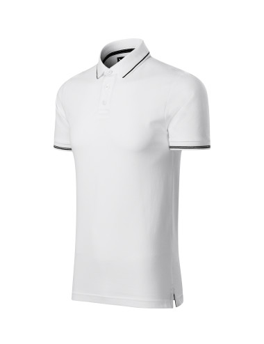 Adler MALFINIPREMIUM Koszulka polo męska Perfection plain 251 logo
