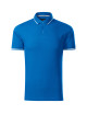 Perfection plain 251 snorkel blue men`s polo shirt Adler Malfinipremium