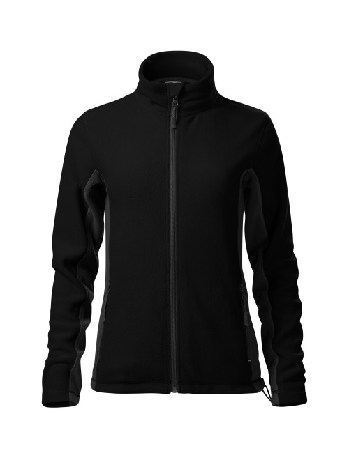 Adler MALFINI Women`s Fleece Frosty 528 black computerized logo embroidery