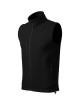 Adler MALFINI Unisex fleece vest Exit 525 black logo embroidery