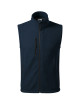 Adler MALFINI Exit 525 unisex fleece vest navy blue embroidery logo