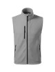 Adler MALFINI Unisex fleece vest Exit 525 light gray logo embroidery