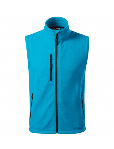 Exit 525 unisex fleece vest turquoise Adler Malfini