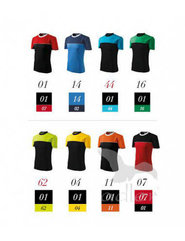 Colormix 109 unisex t-shirt black Adler Malfini